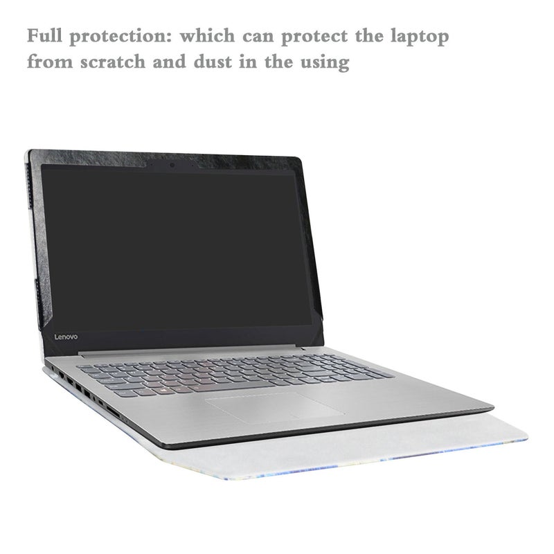 Alapmk Protective Case for Lenovo Ideapad 320 15 320-15ikb 320-15iap 320-15abr/Ideapad 330 15 330-15IKB 330-15AST/Ideapad 520 15 520-15ikb Laptop 15.6",Starry Night - Image 5